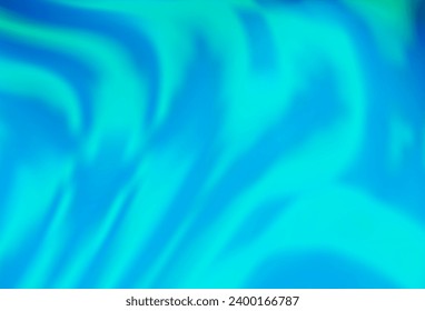 Light BLUE vector pattern with bubble shapes. A vague circumflex abstract illustration with gradient. The template for cell phone backgrounds.