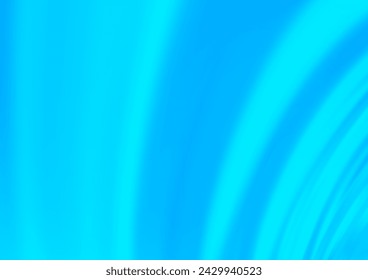 Light BLUE vector pattern with bubble shapes. Colorful abstract illustration with gradient lines. Brand new design for your ads, poster, banner.