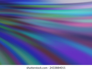 Light BLUE vector pattern with bubble shapes. A vague circumflex abstract illustration with gradient. Pattern for your business design.