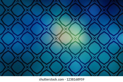 Light BLUE vector pattern with christmas stars. Blurred decorative design in simple style with stars. Best design for your ad, poster, banner.