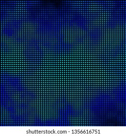 Light BLUE vector pattern with circles. Abstract decorative design in gradient style with bubbles. Pattern for business ads.