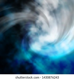 Light BLUE vector pattern with clouds. Abstract illustration with colorful gradient clouds. Pattern for your commercials.