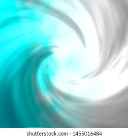 Light BLUE vector pattern with clouds. Gradient illustration with colorful sky, clouds. Pattern for your commercials.