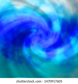 Light BLUE vector pattern with clouds. Illustration in abstract style with gradient clouds. Pattern for your booklets, leaflets.