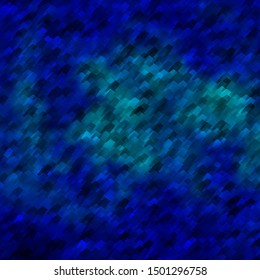 Light BLUE vector pattern with colorful hexagons. Glitter abstract illustration in hexagonal style. New template for your brand book.