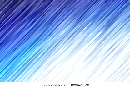 Light BLUE vector pattern with curved circles. Creative geometric illustration in marble style with gradient. A completely new marble design for your business.