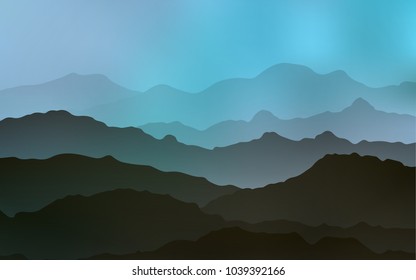 Light BLUE vector pattern with curved circles. Glitter abstract illustration with wry lines. A new texture for your  ad, booklets, leaflets.