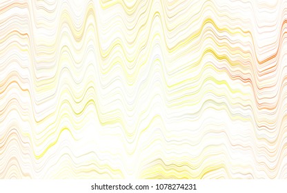 Light BLUE vector pattern with curved circles. A sample with blurred bubble shapes. A completely new memphis design for your business.