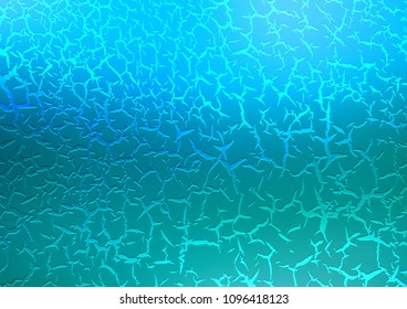 Light BLUE vector pattern with curved circles. Modern gradient abstract illustration with bandy lines. A completely new marble design for your business.