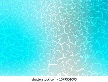 Light BLUE vector pattern with curved circles. Brand new colored illustration in marble style with gradient. Marble design for your web site.