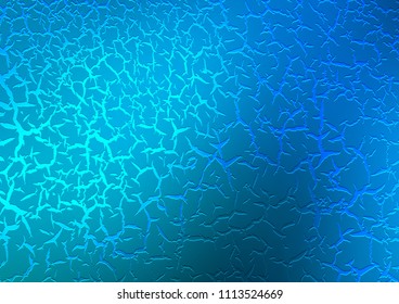 Light BLUE vector pattern with curved circles. Colorful illustration in abstract marble style with gradient. Textured wave pattern for backgrounds.