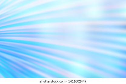 Light BLUE vector pattern with curved lines. Geometric illustration in abstract style with gradient.  Brand new design for your ads, poster, banner.