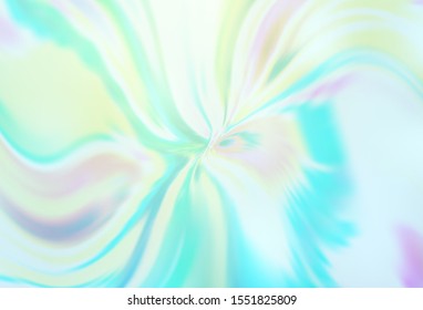 Light BLUE vector pattern with curved lines. Colorful illustration in abstract style with gradient. A completely new design for your business.