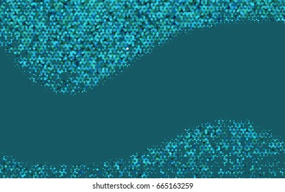 Light BLUE vector pattern. Geometric sample. Pattern can be used for background