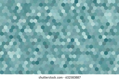 Light BLUE vector pattern. Hexagonal template. Geometric sample. Repeating hexagon shapes. Brand-New texture for your design. Pattern can be used for background