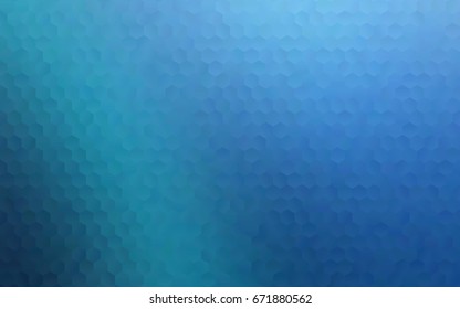 Light BLUE vector pattern. Hexagonal template. Geometric sample. Repeating hexagon shapes. Brand-New texture for your design. Pattern can be used for background