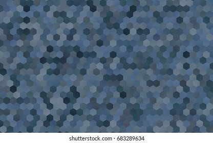 Light BLUE vector pattern. Hexagonal template. Geometric sample. Repeating hexagon shapes. Brand-New texture for your design. Pattern can be used for background