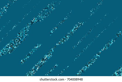Light BLUE vector pattern. Hexagonal template. Geometric sample. Repeating hexagon shapes. Brand-New texture for your design. Pattern can be used for background