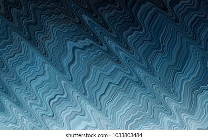 Light BLUE vector pattern with lamp shapes. Creative geometric illustration in marble style with gradient. Pattern for your business design.
