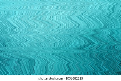 Light BLUE vector pattern with lamp shapes. A completely new color illustration in marble style. Textured wave pattern for backgrounds.
