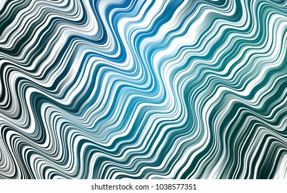 Light BLUE vector pattern with lamp shapes. Geometric illustration in marble style with gradient.  The template for cell phone backgrounds.