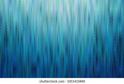 Light BLUE vector pattern with lamp shapes. A completely new color illustration in marble style. A new texture for your  ad, booklets, leaflets.