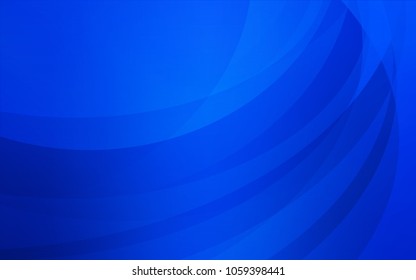 Light BLUE vector pattern with lamp shapes. Blurred geometric sample with gradient bubbles.  Marble style for your business design.