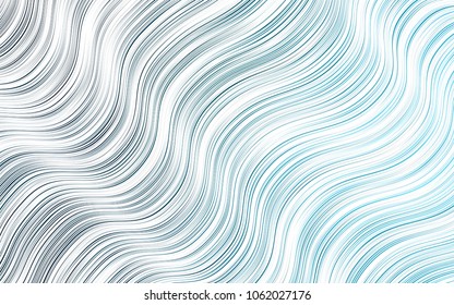 Light BLUE vector pattern with lamp shapes. Shining crooked illustration in marble style. Marble design for your web site.