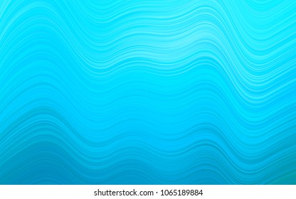 Light BLUE vector pattern with lamp shapes. Blurred geometric sample with gradient bubbles.  Marble design for your web site.