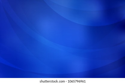 Light BLUE vector pattern with lamp shapes. An elegant bright illustration with gradient. A completely new template for your business design.