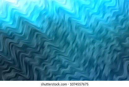 Light BLUE vector pattern with lamp shapes. A completely new color illustration in marble style. New composition for your brand book.