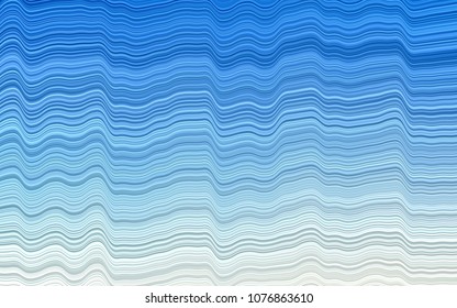 Light BLUE vector pattern with lamp shapes. A completely new color illustration in marble style. The template for cell phone backgrounds.