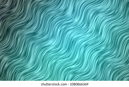 Light BLUE vector pattern with lamp shapes. Colorful illustration in abstract marble style with gradient. Pattern for your business design.
