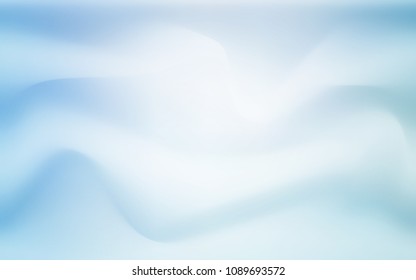 Light BLUE vector pattern with lamp shapes. Shining crooked illustration in marble style. The elegant pattern for brand book.