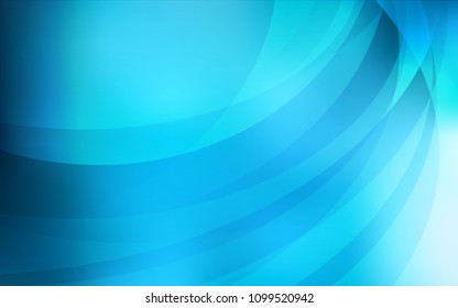 Light BLUE vector pattern with lamp shapes. Shining crooked illustration in marble style. A new texture for your  ad, booklets, leaflets.