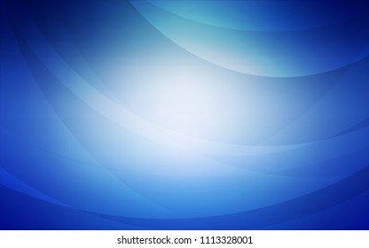 Light BLUE vector pattern with lamp shapes. A sample with blurred bubble shapes. A completely new memphis design for your business.
