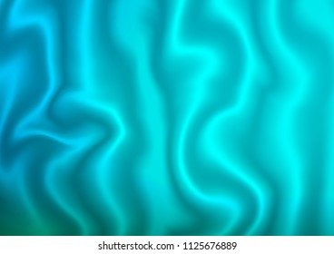 Light BLUE vector pattern with lamp shapes. A sample with blurred bubble shapes. The best blurred design for your business.