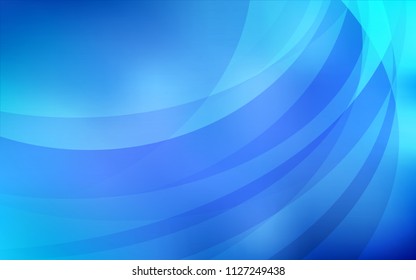 Light BLUE vector pattern with lamp shapes. Creative illustration in halftone marble style with gradient. New composition for your brand book.