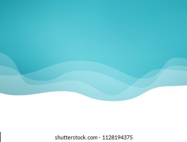 Light BLUE vector pattern with lamp shapes. Creative geometric illustration in marble style with gradient. Marble design for your web site.