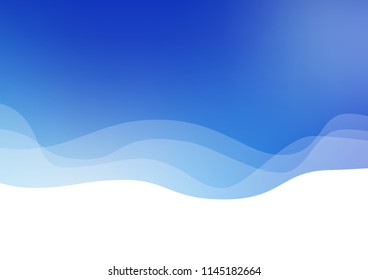 Light BLUE vector pattern with lamp shapes. An elegant bright illustration with gradient. The elegant pattern for brand book.