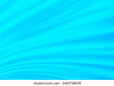 Light BLUE vector pattern with lamp shapes. An elegant bright illustration with gradient. Marble design for your web site.