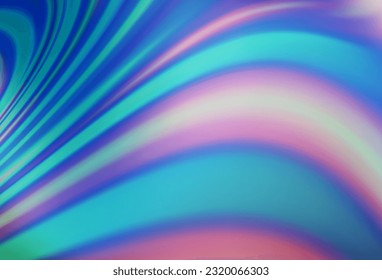 Light BLUE vector pattern with lamp shapes. Brand new colored illustration in marble style with gradient. Marble design for your web site.