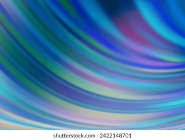 Light BLUE vector pattern with lamp shapes. Colorful illustration in abstract marble style with gradient. The best blurred design for your business.