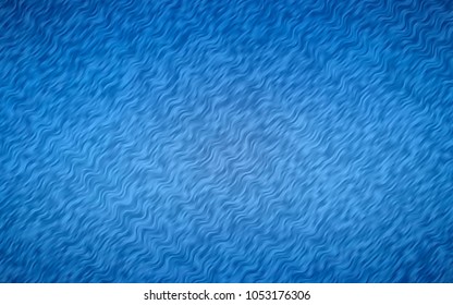 Light BLUE vector pattern with lava shapes. Shining crooked illustration in marble style. The template for cell phone backgrounds.