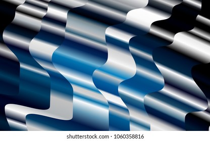 Light BLUE vector pattern with lava shapes. An elegant bright illustration with gradient. The template for cell phone backgrounds.