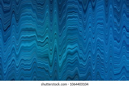 Light BLUE vector pattern with lava shapes. A completely new color illustration in marble style. Marble design for your web site.