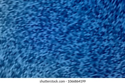 Light BLUE vector pattern with lava shapes. Colorful illustration in abstract marble style with gradient. The template for cell phone backgrounds.