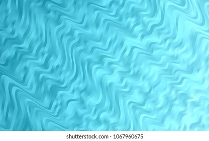 Light BLUE vector pattern with lava shapes. An elegant bright illustration with gradient. New composition for your brand book.