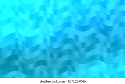 Light BLUE vector pattern with lava shapes. Colorful illustration in abstract marble style with gradient. Marble design for your web site.