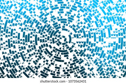 Light BLUE vector pattern with lava shapes. A completely new color illustration in marble style. Marble design for your web site.
